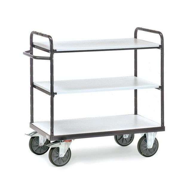 ESD Tischwagen 500 kg, 3 Etagen 850x500 (lxb)