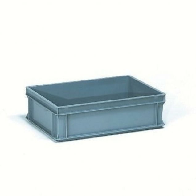 Fetra Eurobehälter, Euro-Norm Kiste 600x400x175 mm (lxbxh) grau
