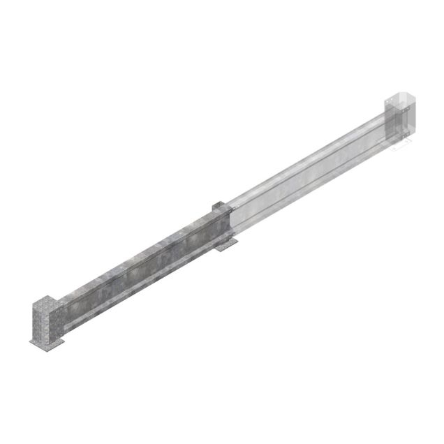 Führungsschiene 2000x400 mm (HxB) Grundregal