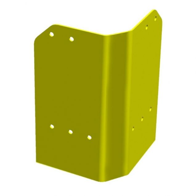 Eckschutz 400 mm gelb