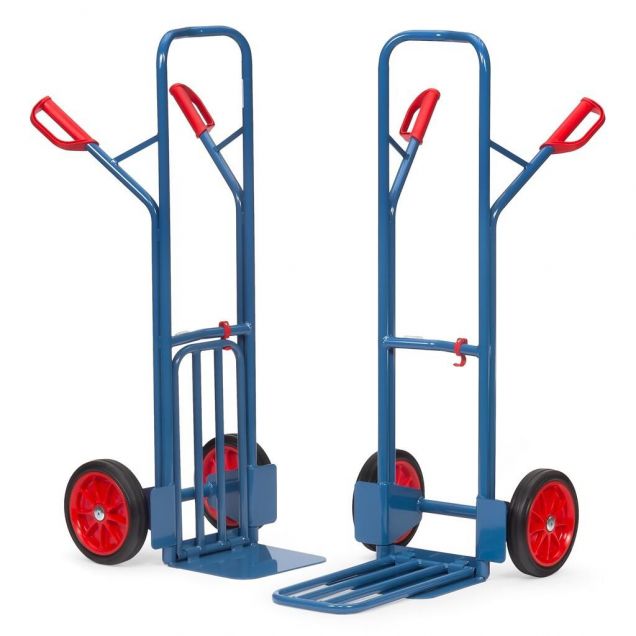 Klappbare Sackkarre 300 kg 1300 mm mit Gummirädern