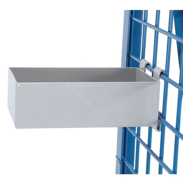 Kleinmaterialbehälter 250x150x80 für Tischwagen