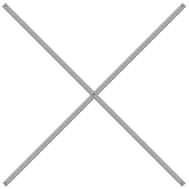 Kreuzstreben-Set 1000 mm für Medium Duty Fachbodenregal