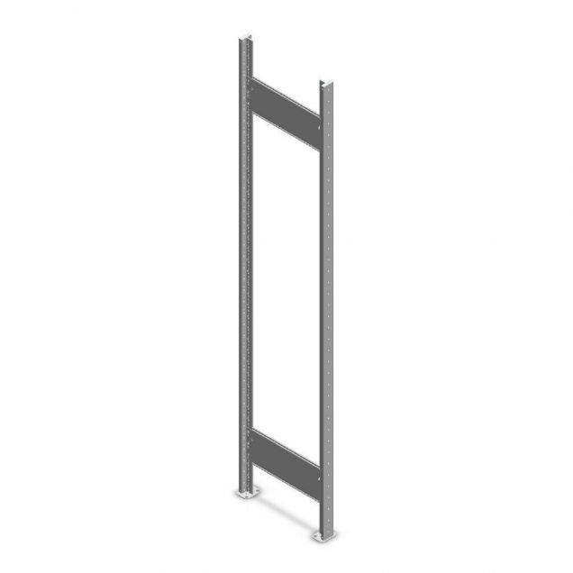 Heavy Duty Fachbodenregal Rahmen 2000x400 mm verzinkt