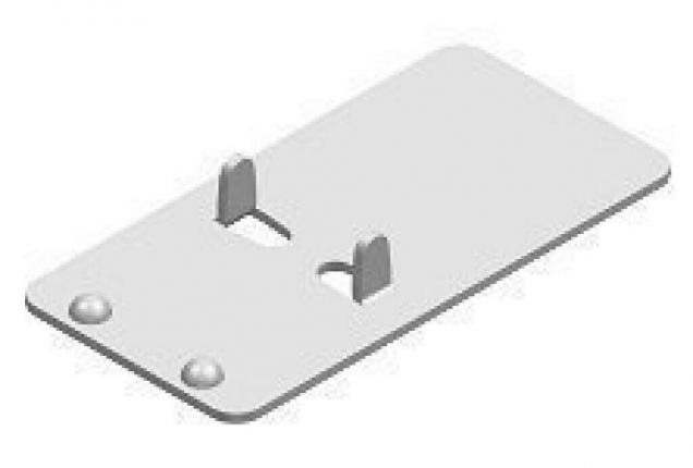 Bodenplatte Medium Duty Fachbodenregal doppelt