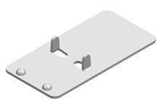 Bodenplatte Medium Duty Fachbodenregal doppelt