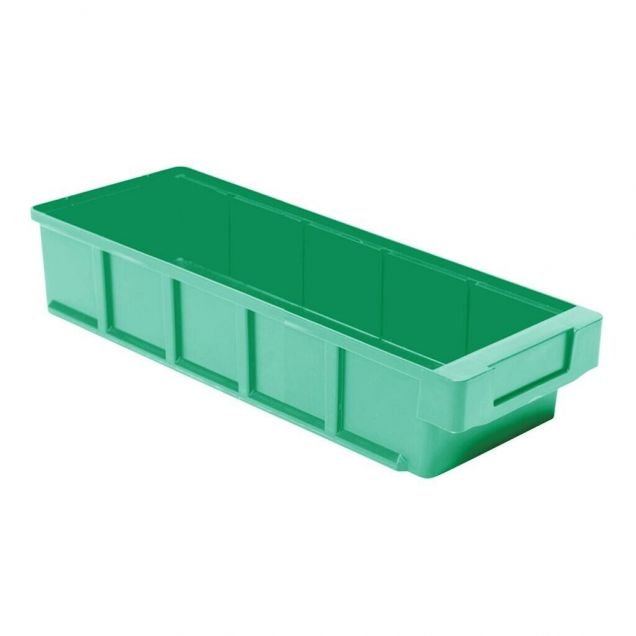 Lagerbehälter, Lagerregalbehälter VKB 300x152x83 mm (lxbxh) grün