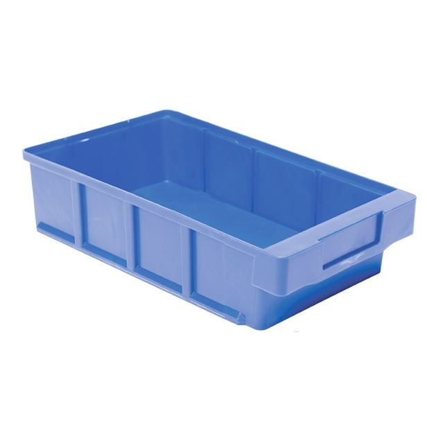 Lagerbehälter, Lagerregalbehälter VKB 300x186x83 mm (lxbxh) blau