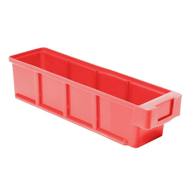 Lagerbehälter, Lagerregalbehälter VKB 300x93x83 mm (lxbxh) rot