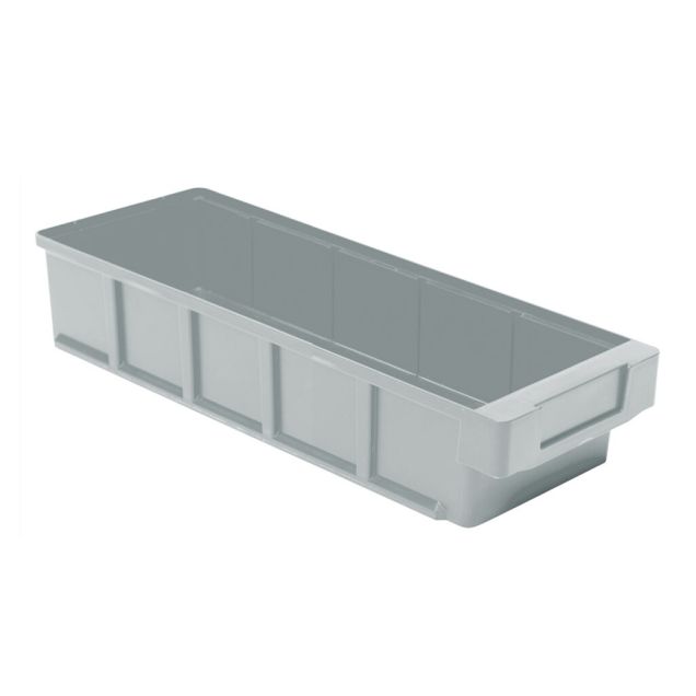 Lagerbehälter, Lagerregalbehälter VKB 400x152x83 mm (lxbxh) grau