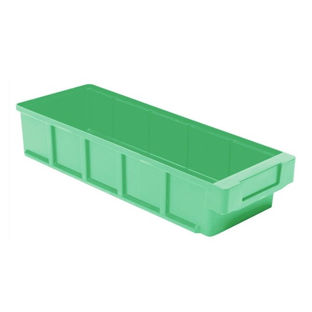Lagerbehälter, Lagerregalbehälter VKB 400x152x83 mm (lxbxh) grün
