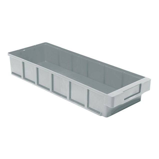Lagerbehälter, Lagerregalbehälter VKB 400x186x83 mm (lxbxh) grau
