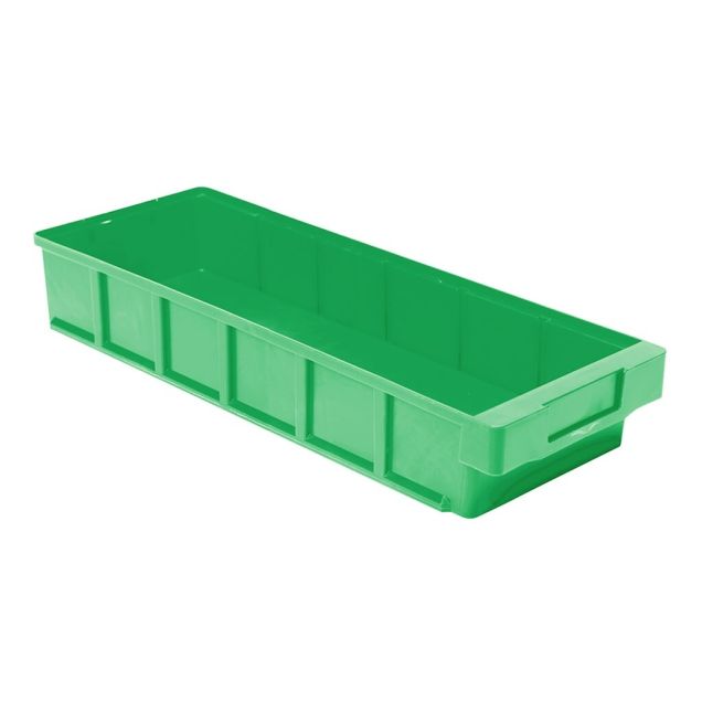 Lagerbehälter, Lagerregalbehälter VKB 400x186x83 mm (lxbxh) grün