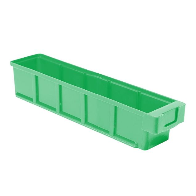 Lagerbehälter, Lagerregalbehälter VKB 400x93x83 mm (lxbxh) grün