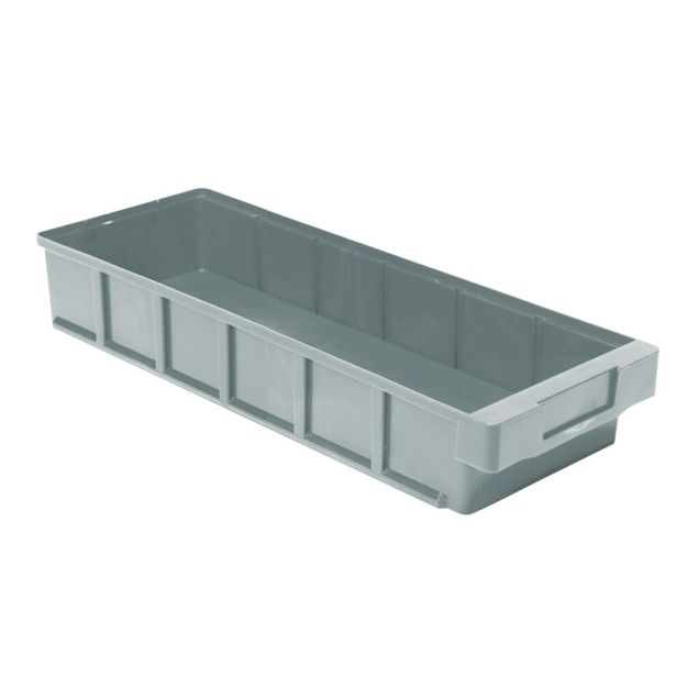 Lagerbehälter, Lagerregalbehälter VKB 500x186x83 mm (lxbxh) grau