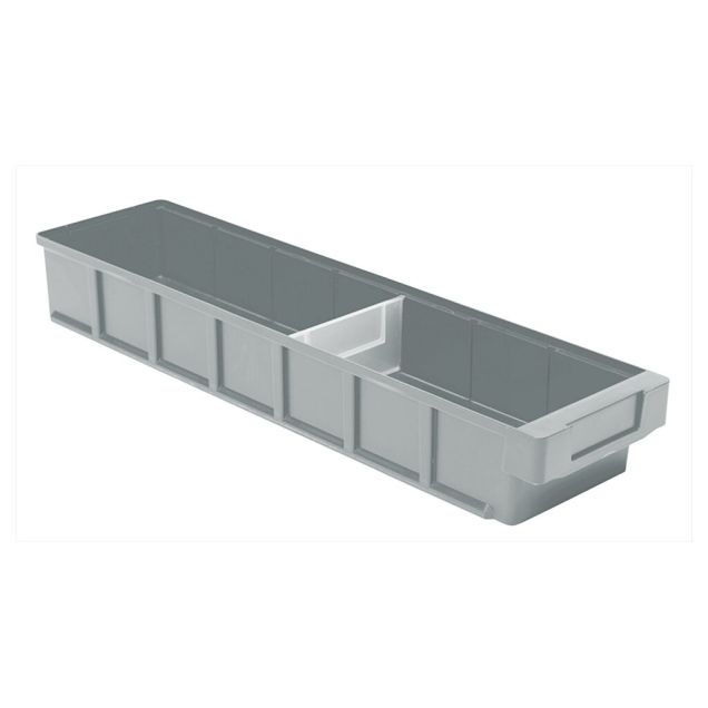 Lagerbehälter, Lagerregalbehälter VKB 600x152x83 mm (lxbxh) grau