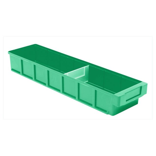 Lagerbehälter, Lagerregalbehälter VKB 600x152x83 mm (lxbxh) grün