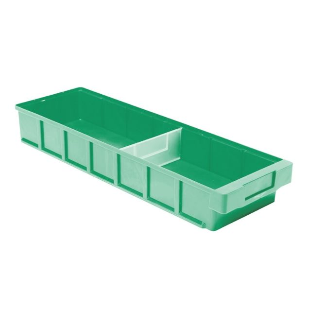 Lagerbehälter, Lagerregalbehälter VKB 600x186x83 mm (lxbxh) grün
