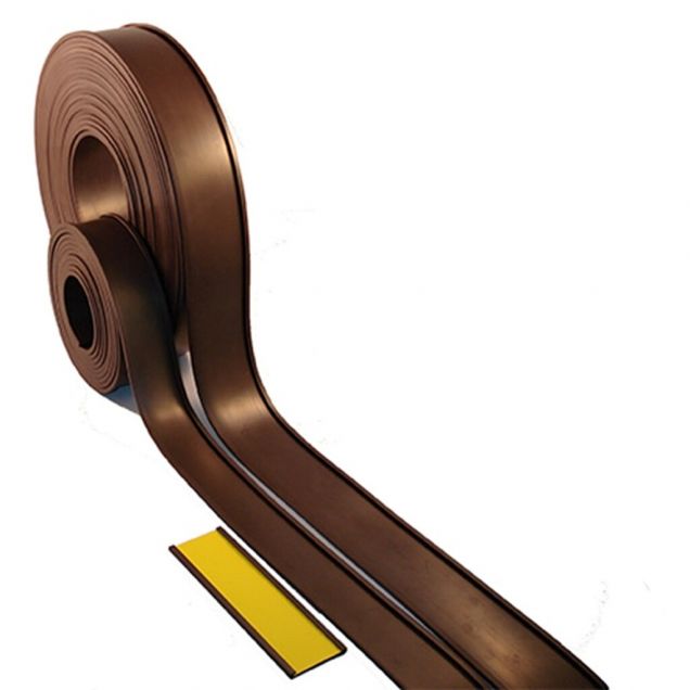 Etikettenhalter magnetisch C-Profil 50mm 10Meter Schwarz