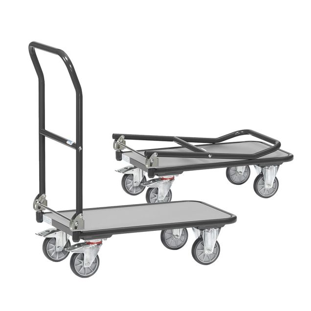 Klappbarer Plattformwagen, Lagerwagen 250 kg 720x450 anthrazit