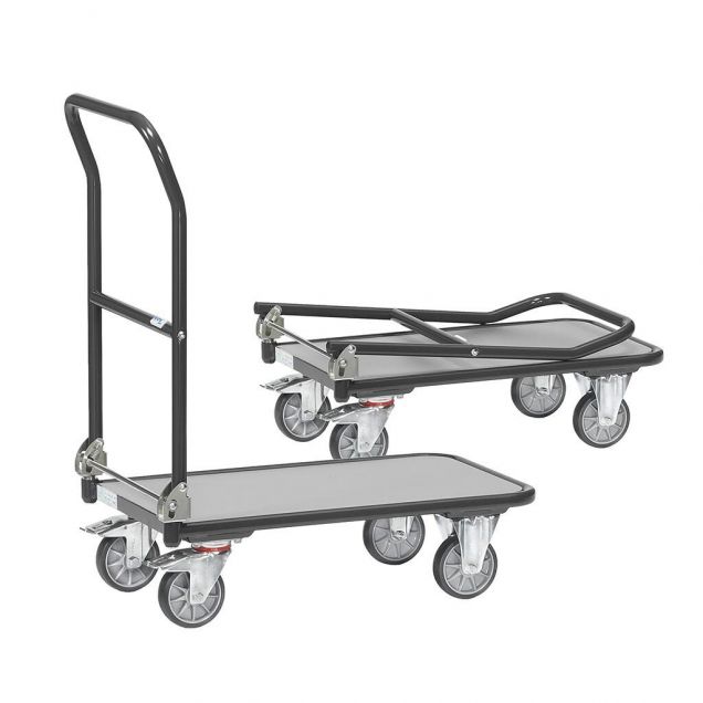 Klappbarer Plattformwagen, Lagerwagen 250 kg 900x600 anthrazit