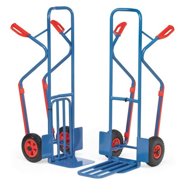 Klappbare Sackkarre 300 kg 1300 mm mit Luftreifen