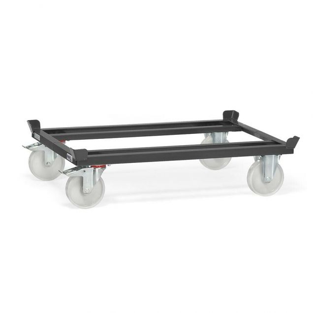 Palettenunterwagen für Paletten 1200x800 mm 1050 kg anthrazit