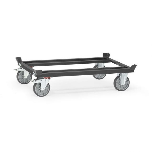 Palettenunterwagen für Paletten 1200x800 mm 750 kg anthrazit