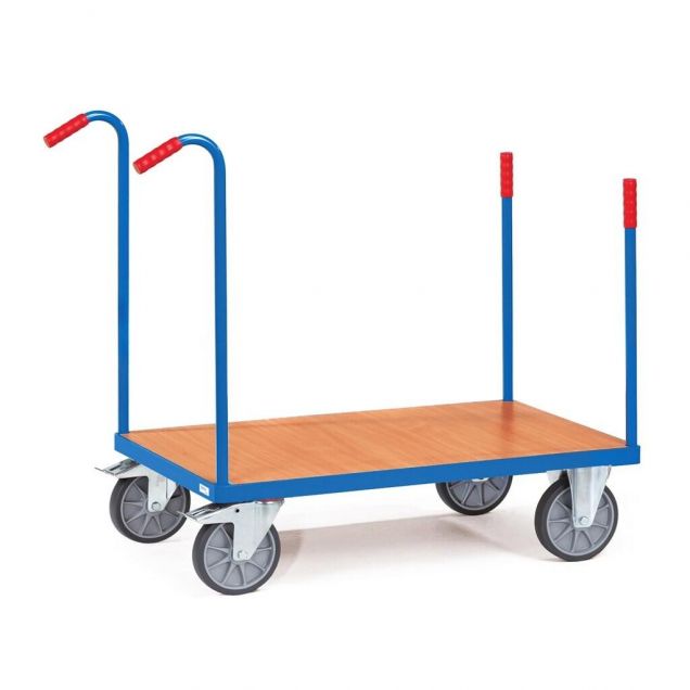 Plattformwagen 500 kg mit 4 Rungen 850x500