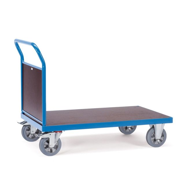 Plattformwagen, Schwerlastwagen 1200 kg 1600x800 mit geschlossenem Schiebegriff