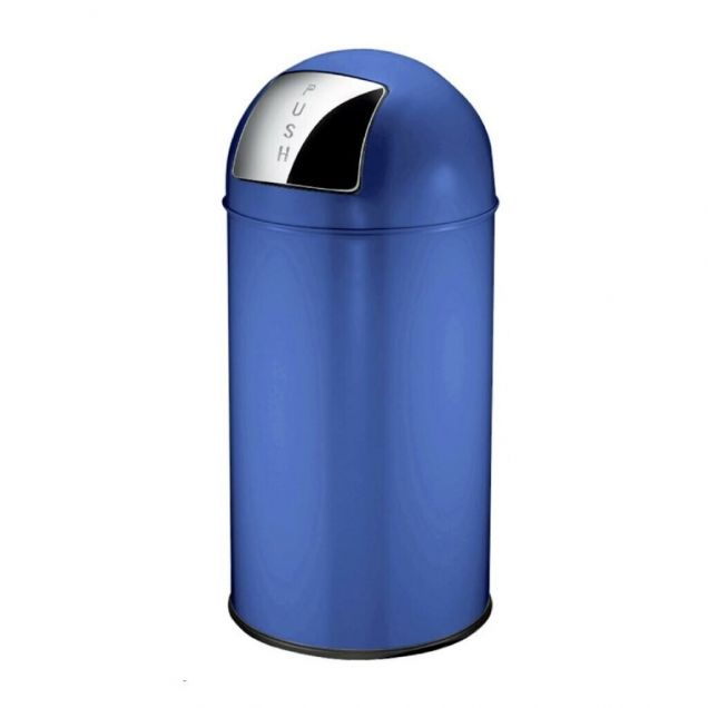 Pushcan Abfallbehälter EKO 40 Liter blau