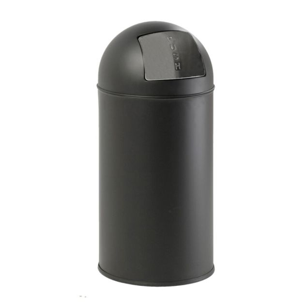 Pushcan Abfallbehälter EKO 40 Liter matt-schwarz