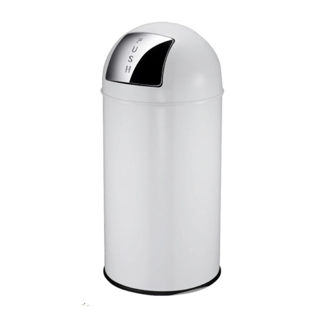 Pushcan Abfallbehälter EKO 40 Liter weiß