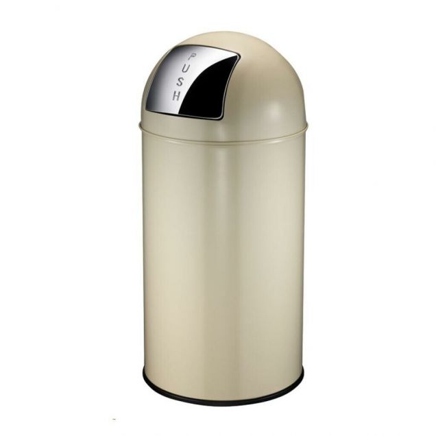 Pushcan Abfallbehälter EKO 40 Liter Creme