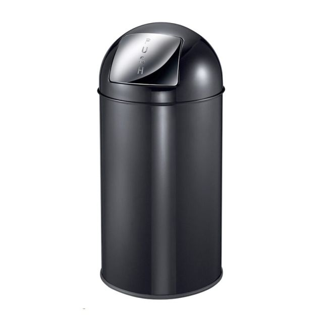 Pushcan Abfallbehälter EKO 40 Liter schwarz