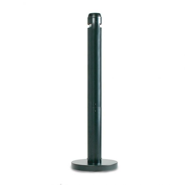 Smokers Pole Rubbermaid Rauchsäule schwarz