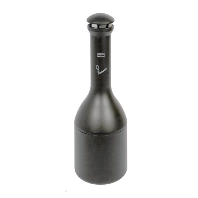 Standaschenbecher Infinity Genie rubbermaid schwarz