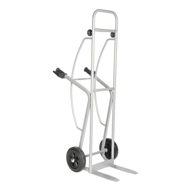 Matador M-MK350V 350 kg Stahlkistensackkarre mit höhenverstellbarem Rücken