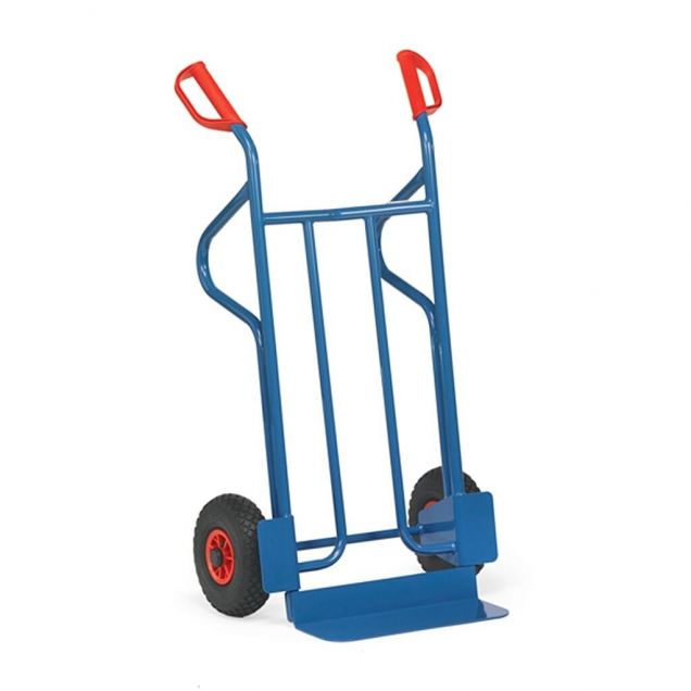 Stahl-Sackkarre 350 kg 1200 mm mit Luftreifen