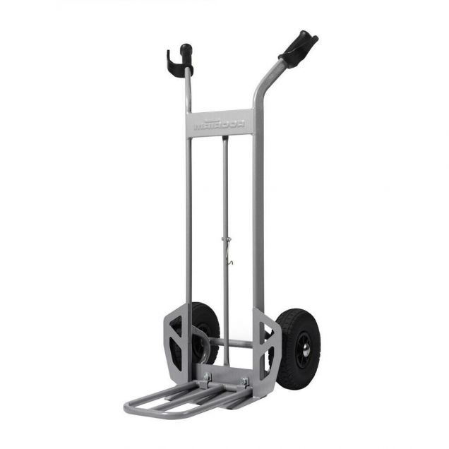 Stahlsackkarre Matador M-NST400-L4 200 kg 1150 mm mit fester und klappbarer Schaufel