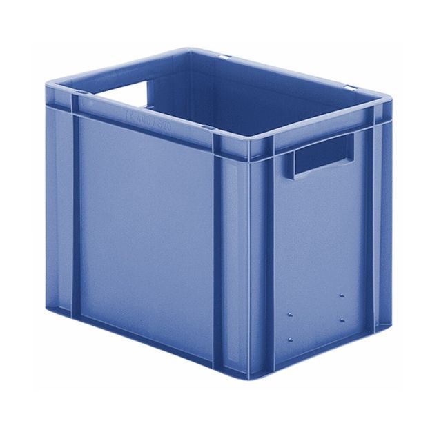 Stapelbare Transportkiste TK0 400x300x320 mm (lxbxh) blau