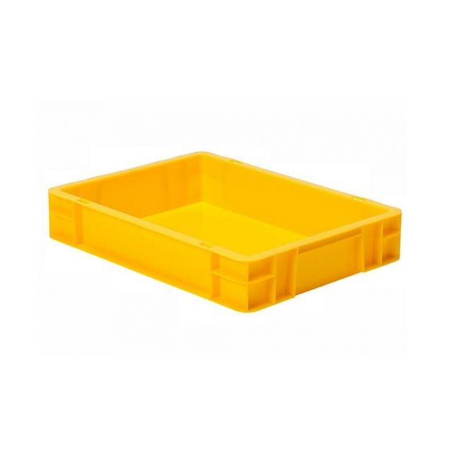 Stapelbarer Transportbehälter TK0 400x300x75 mm (lxbxh) gelb