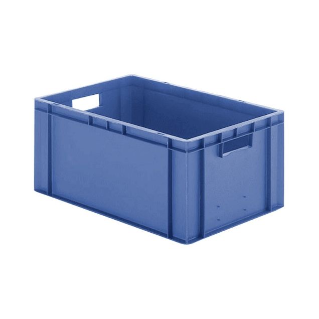 Stapelbare Transportkiste TK0 600x400x270 mm (lxbxh) blau