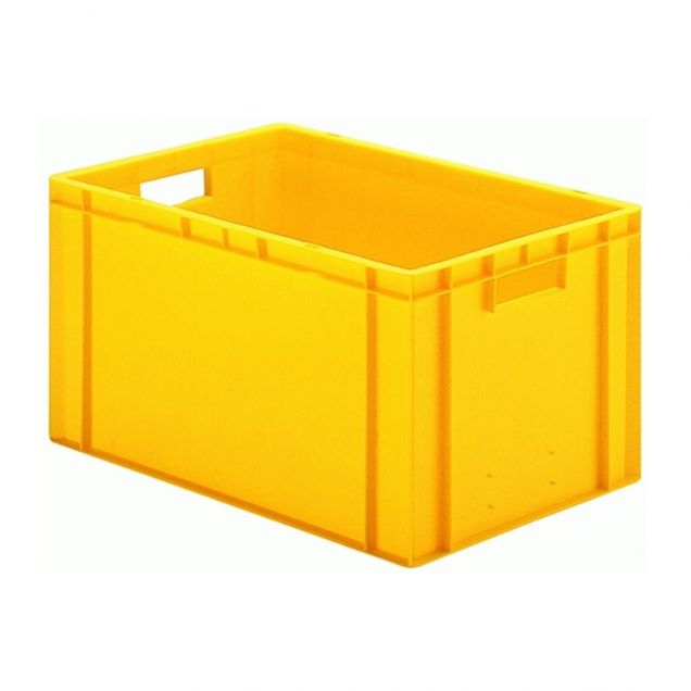 Stapelbare Transportkiste TK0 600x400x320 mm (lxbxh) gelb