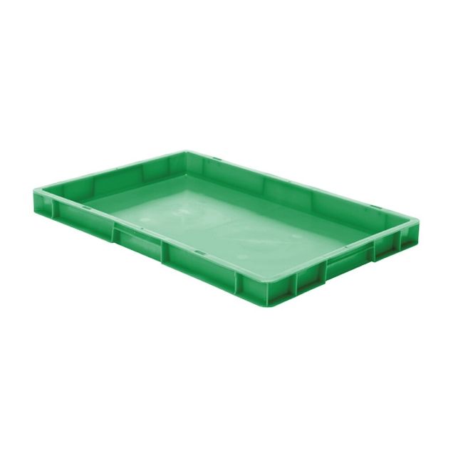 Stapelbarer Transportbehälter TK0 600x400x50 mm (lxbxh) grün