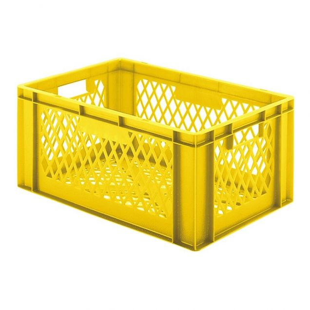 Stapelbarer Transportbehälter TK2 600x400x270 mm (lxbxh) gelb