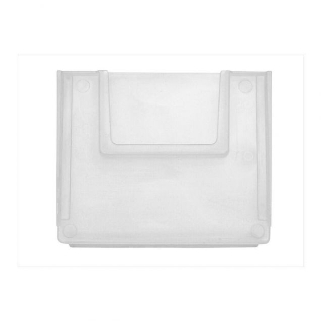 Trennwand VKB 93 mm transparent mit Fenster