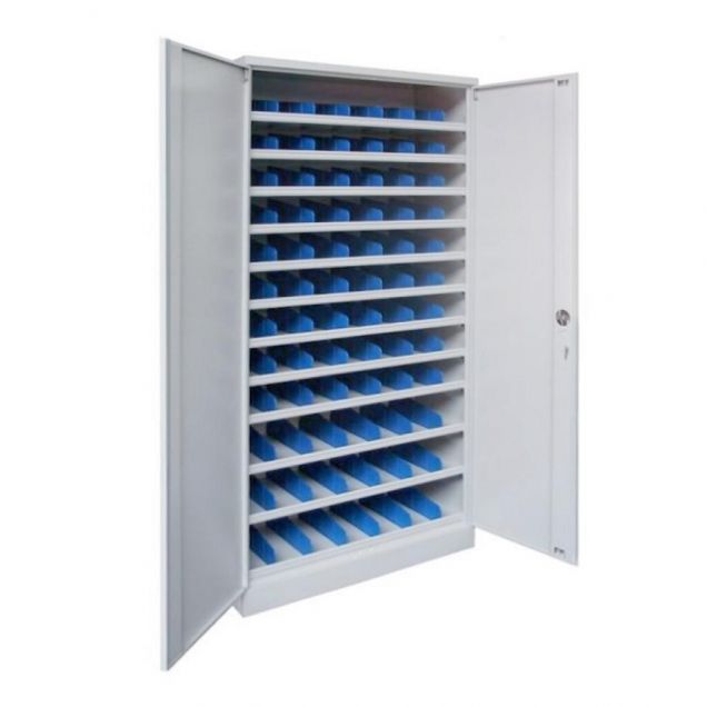 Fächerschrank 2000x1000x350 mm (hxbxt) mit Türen