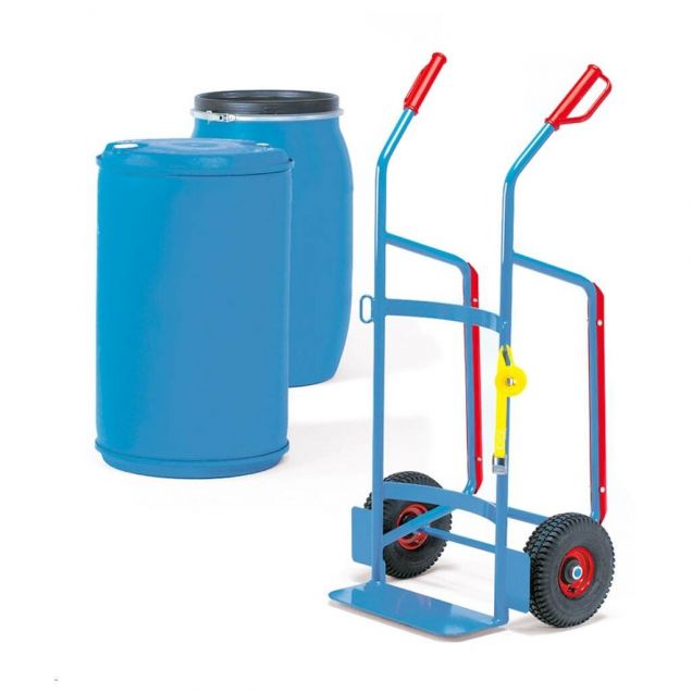 Fässer-Sackkarre 250 kg 1300 mm mit Gummireifen
