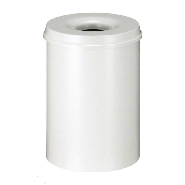 Feuerhemmender Papierlagerbehälter 30 Liter weiß
